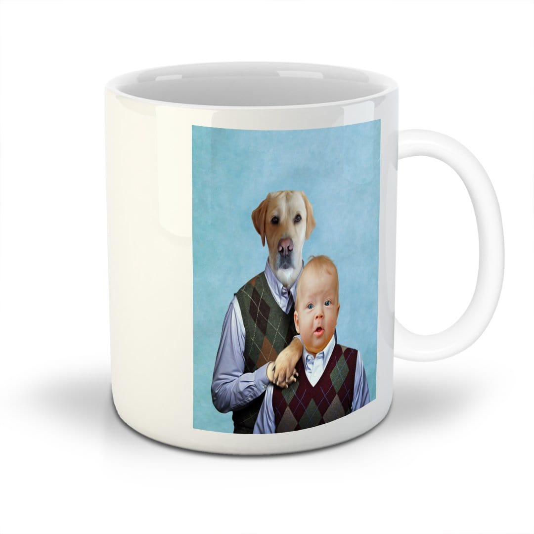 'Step Doggo & Human' Custom Mug