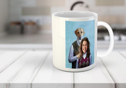'Step Doggo & Human (Female)' Custom Mug