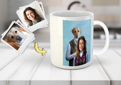 'Step Doggo & Human (Female)' Custom Mug