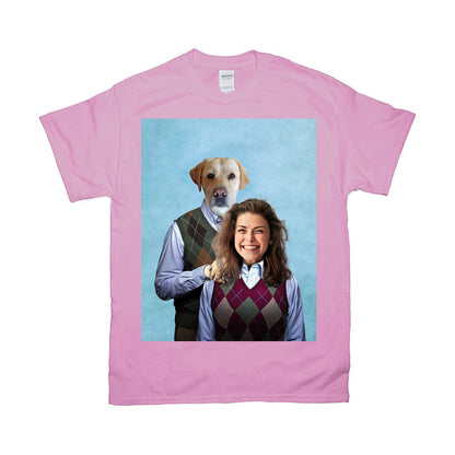'Step Doggo & Human (Female)' Personalized T-Shirt