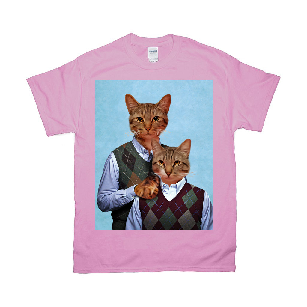 'Step-Kitties' Personalized 2 Pet T-Shirt