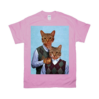 'Step-Kitties' Personalized 2 Pet T-Shirt