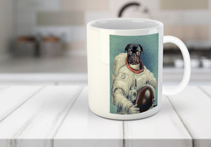 'The Astronaut' Custom Pet Mug
