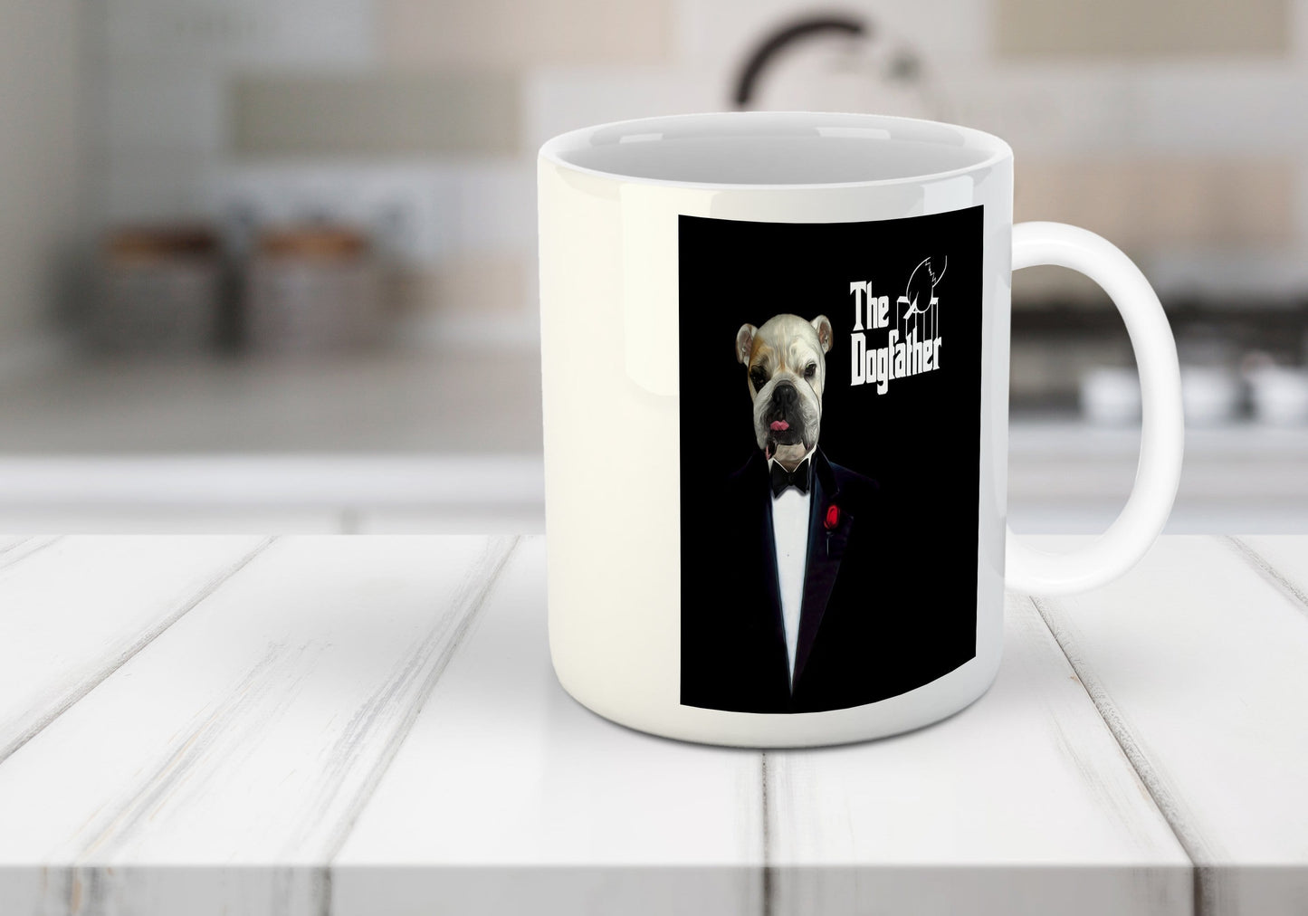 'The Dogfather' Custom Pet Mug