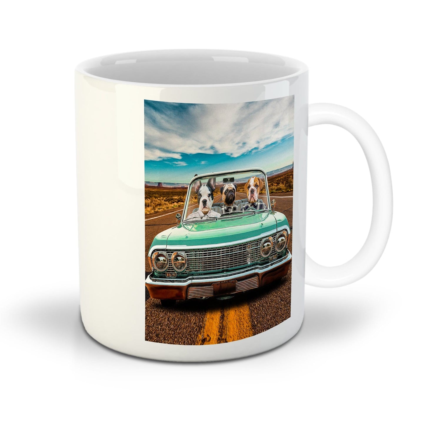 'The Lowrider'  Personalized 3 Pet Mug