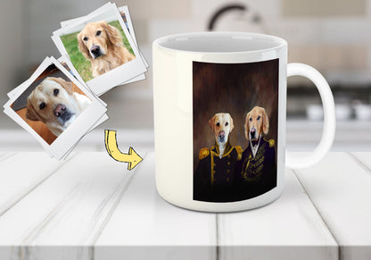 'The Admiral and the Captain' Custom 2 Pet Mug