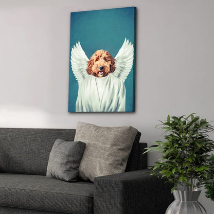 The Angel: Personalized Pet Canvas
