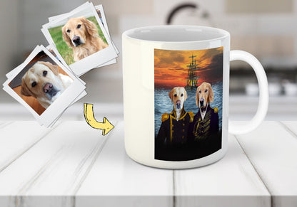 'The Explorers' Custom 2 Pets Mug