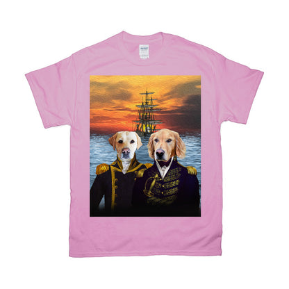 'The Explorers' Personalized 2 Pet T-Shirt