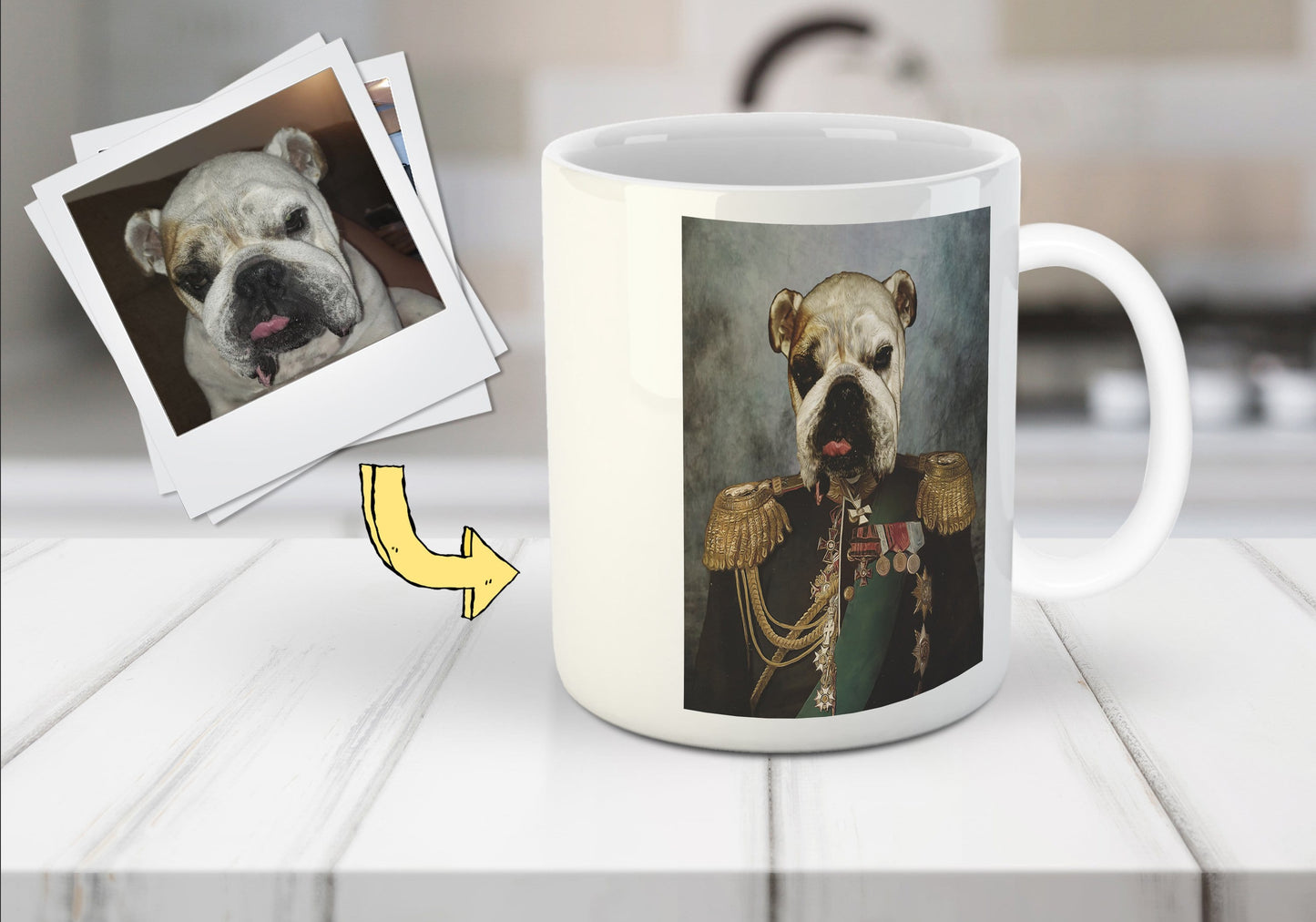 'The General' Custom Pet Mug