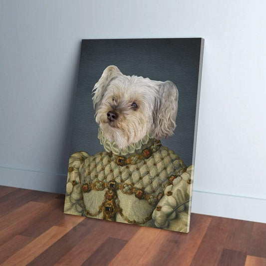 The Princess: Personalized Pet Canvas
