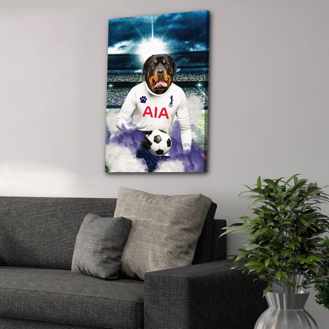 'Tottenham Doggos Football' Personalized Pet Portrait