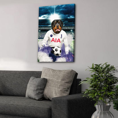 'Tottenham Doggos Football' Personalized Pet Portrait