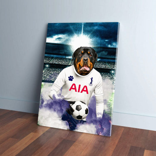 'Tottenham Doggos Football' Personalized Pet Portrait