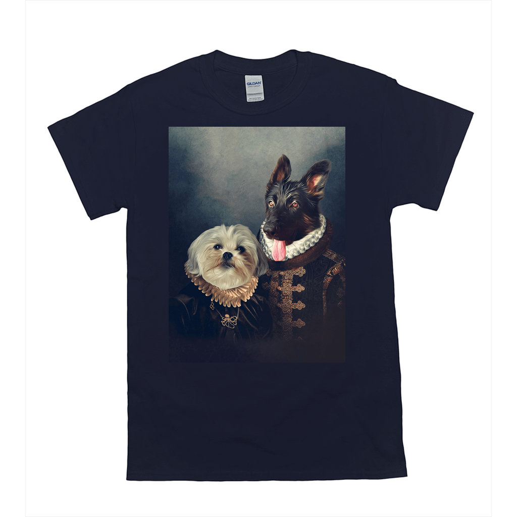 'Duke And Duchess' Personalized 2 Pet T-Shirt