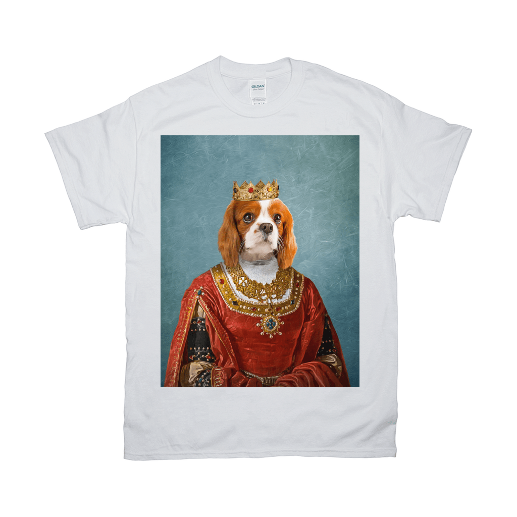 'The Queen' Personalized Pet T-Shirt