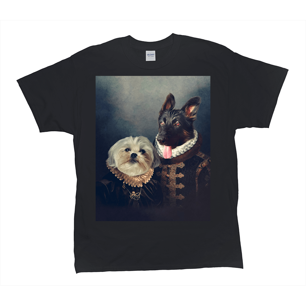 'Duke And Duchess' Personalized 2 Pet T-Shirt
