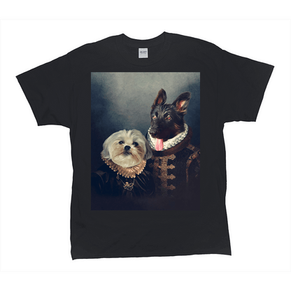 'Duke And Duchess' Personalized 2 Pet T-Shirt