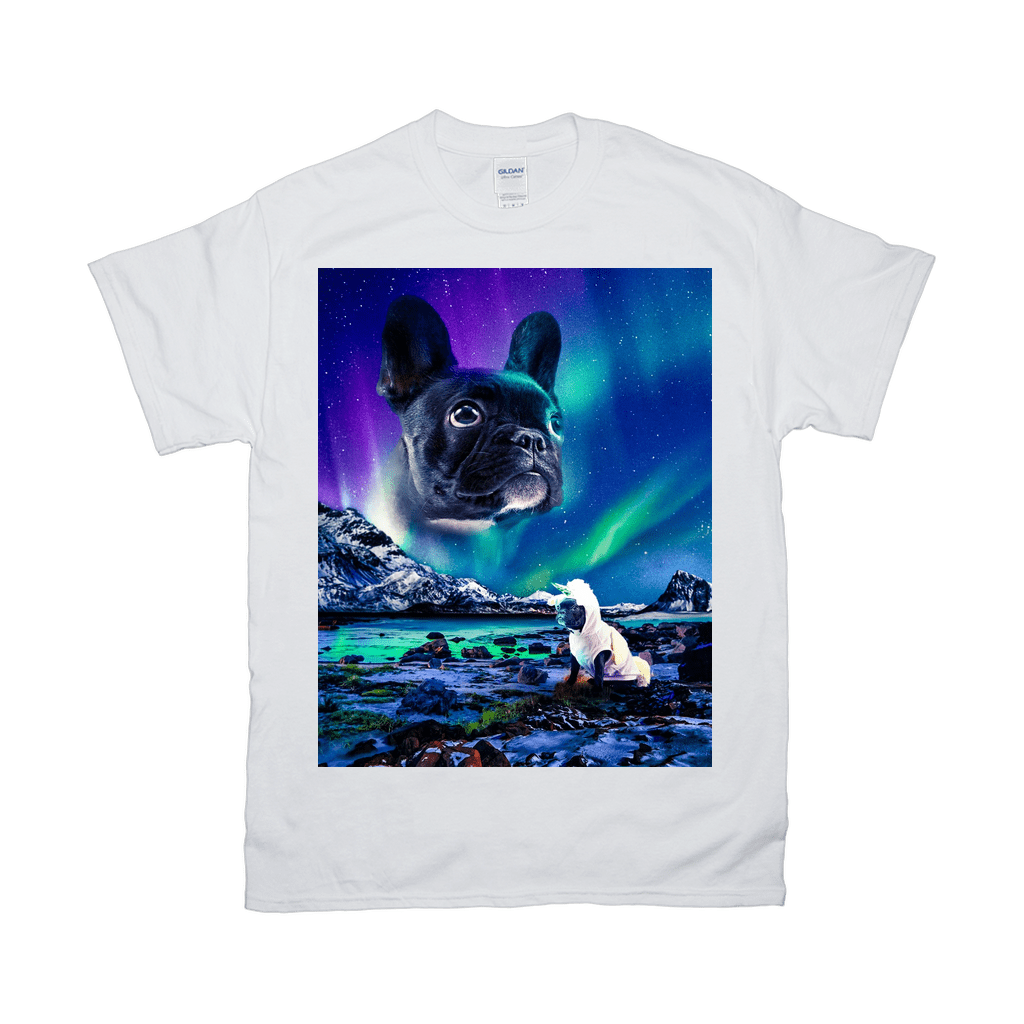 'Majestic Northern Lights' Personalized Pet T-Shirt