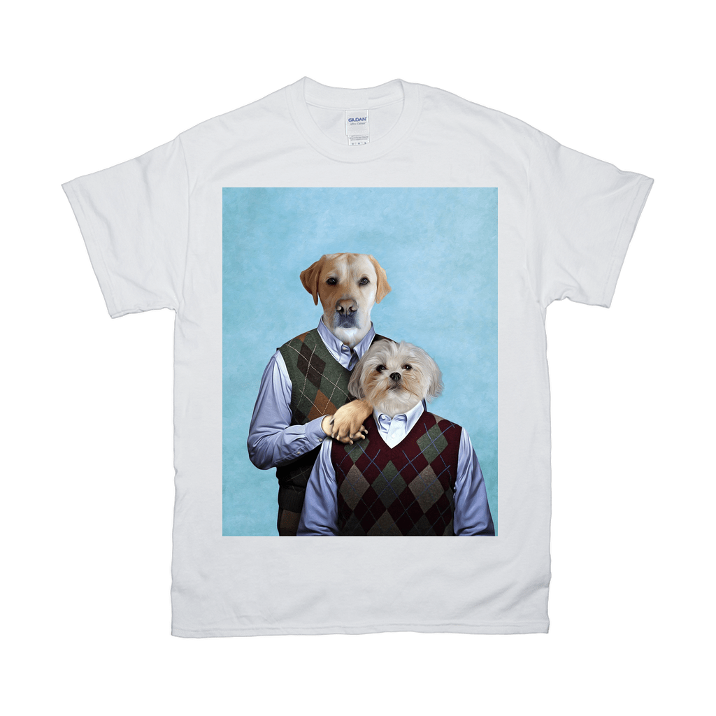 'Step Doggos' Personalized 2 Pet T-Shirt