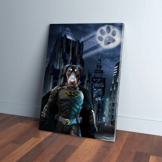 'Batdog' Personalized Pet Canvas