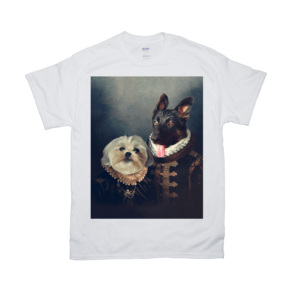 'Duke And Duchess' Personalized 2 Pet T-Shirt