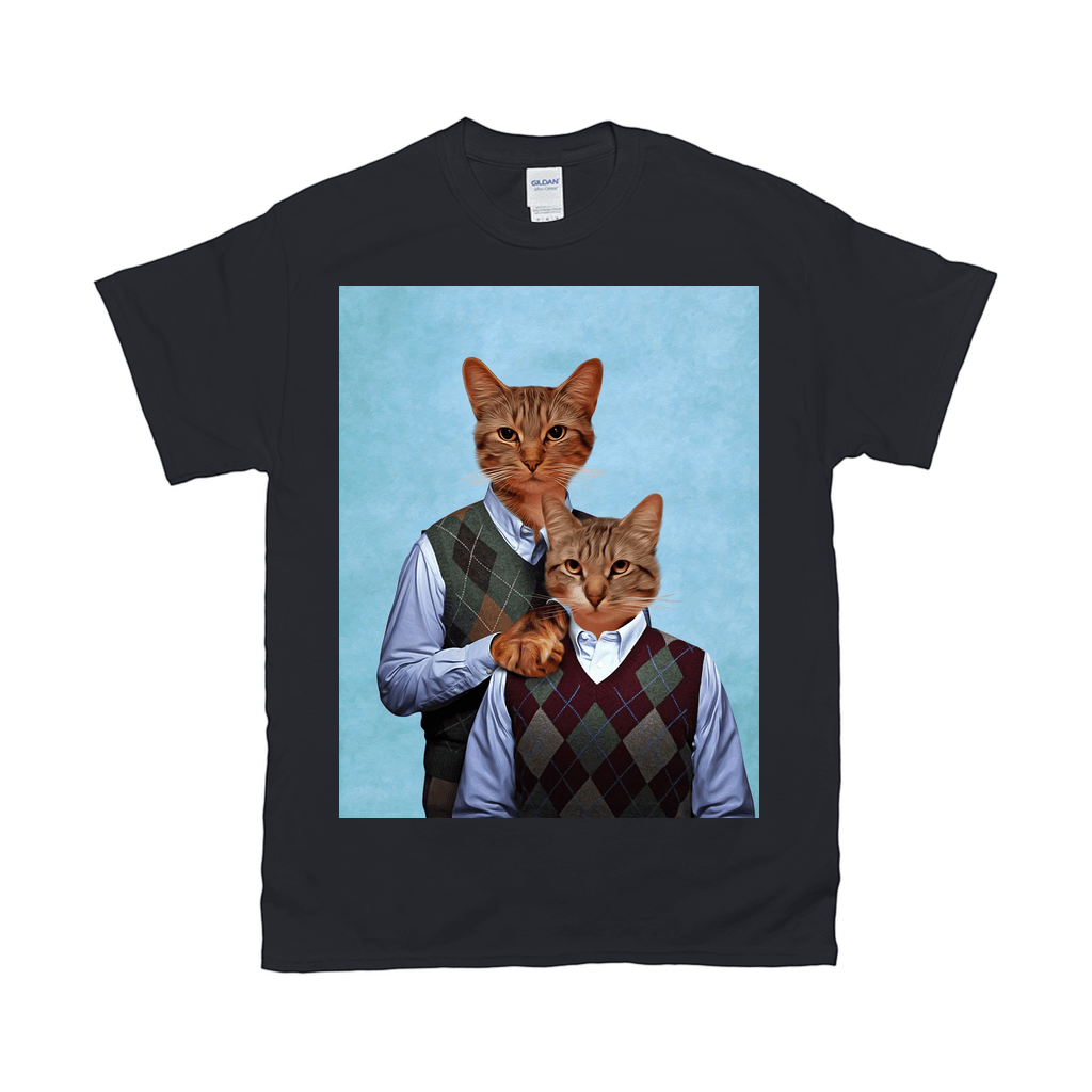 'Step-Kitties' Personalized 2 Pet T-Shirt