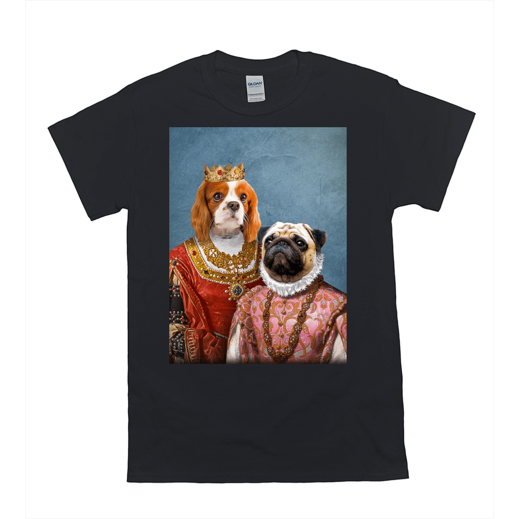 'Queen And Archduchess' Personalized 2 Pet T-Shirt