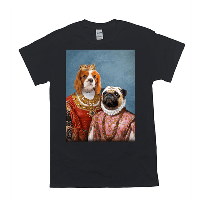 'Queen And Archduchess' Personalized 2 Pet T-Shirt