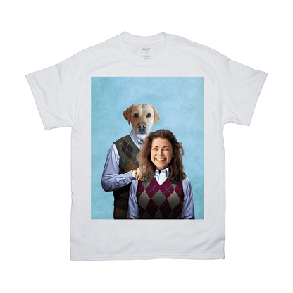 'Step Doggo & Human (Female)' Personalized T-Shirt