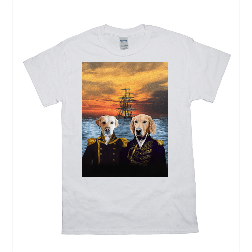 'The Explorers' Personalized 2 Pet T-Shirt