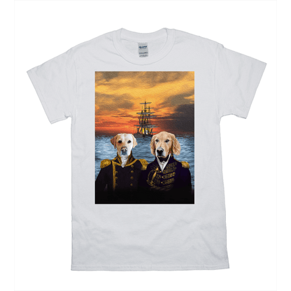 'The Explorers' Personalized 2 Pet T-Shirt