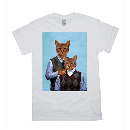 'Step-Kitties' Personalized 2 Pet T-Shirt