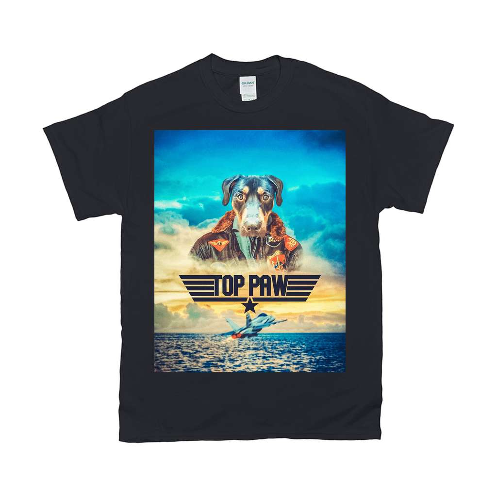 'Top Paw' Personalized Pet T-Shirt