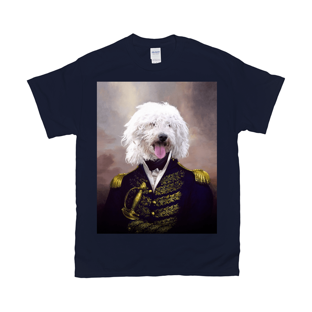 'The Admiral' Personalized Pet T-Shirt