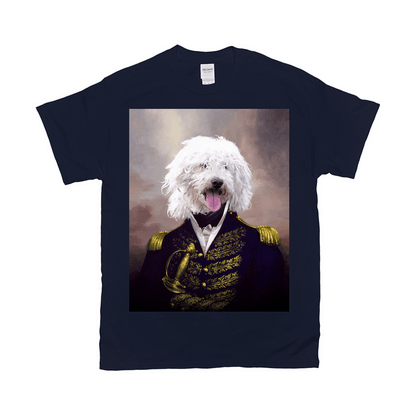 'The Admiral' Personalized Pet T-Shirt