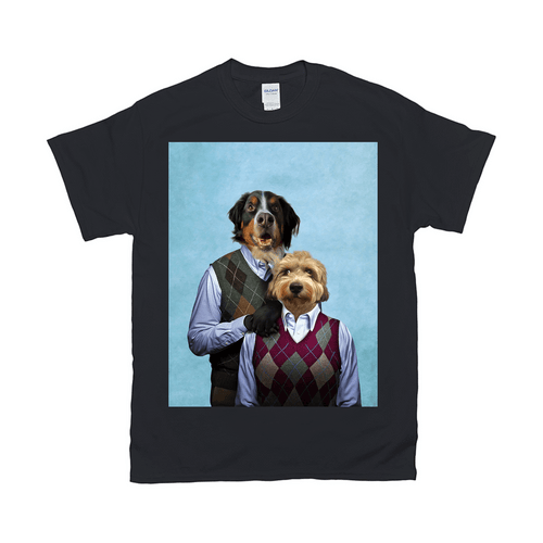'Step Doggo & Doggette' Personalized 2 Pet T-Shirt