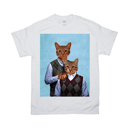 'Step-Kitties' Personalized 2 Pet T-Shirt