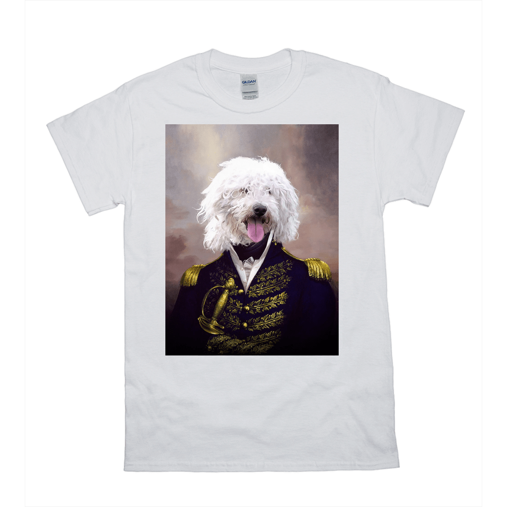 'The Admiral' Personalized Pet T-Shirt