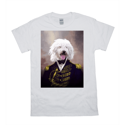 'The Admiral' Personalized Pet T-Shirt