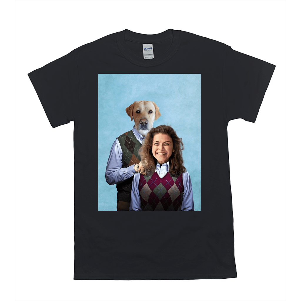 'Step Doggo & Human (Female)' Personalized T-Shirt