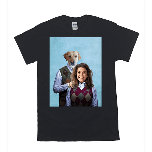 'Step Doggo & Human (Female)' Personalized T-Shirt