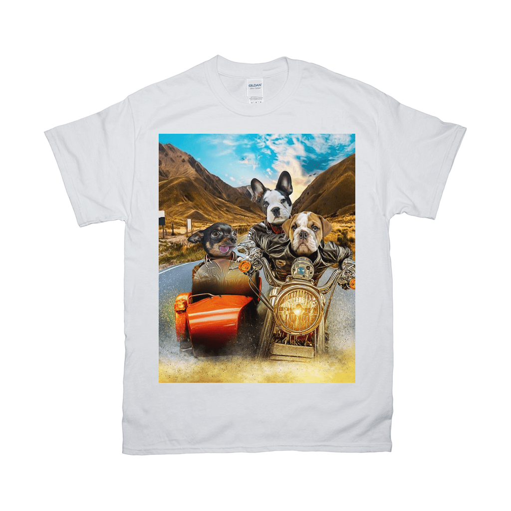 'Harley Wooferson' Personalized 3 Pet T-Shirt