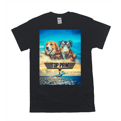 'Top Paw' Personalized 2 Pet T-Shirt