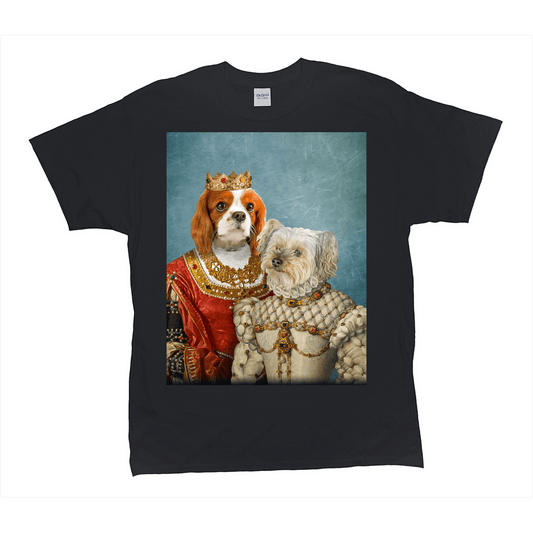 'Queen And Princess' Personalized 2 Pet T-Shirt
