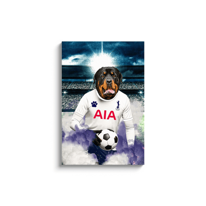 'Tottenham Doggos Football' Personalized Pet Portrait