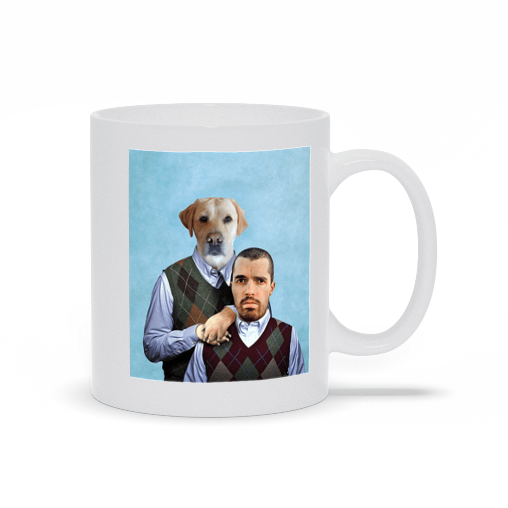 'Step Doggo & Human' Custom Mug