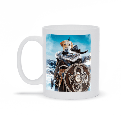 'Viking Warrior' Custom Pet Mug