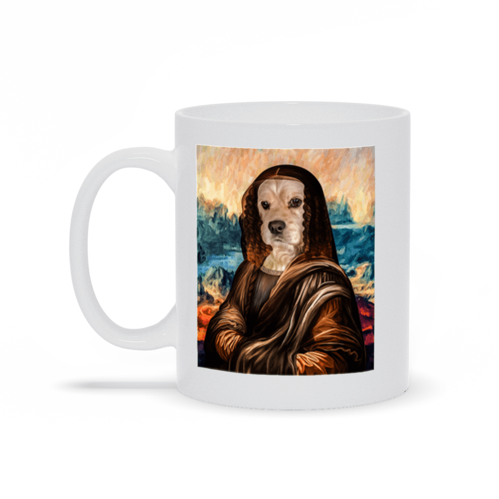'Dogga Lisa' Custom Pet Mug