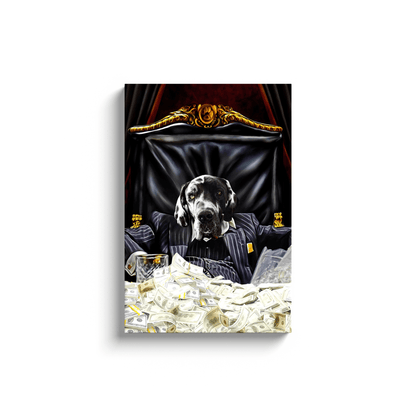 'ScarPaw' Personalized Pet Canvas